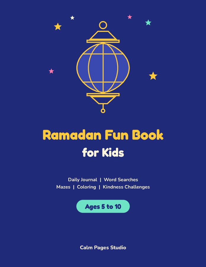Cover of Ramadan Fun Book for Kids