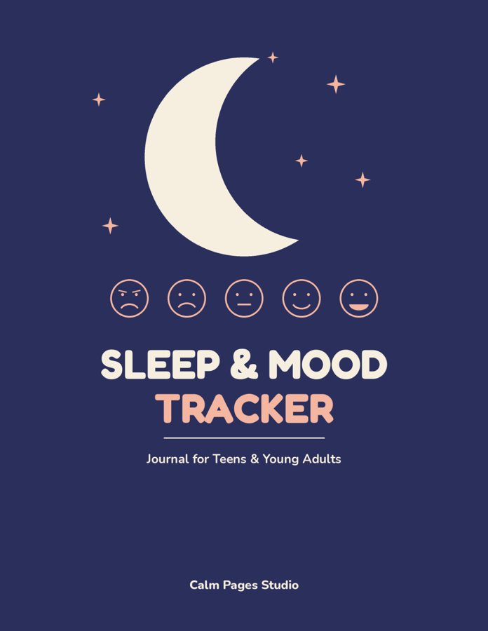 Cover of Sleep & Mood Tracker Journal